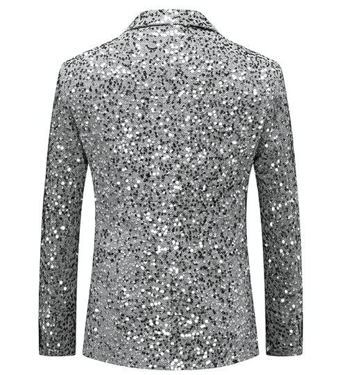 Daft Punk Sparkly Sequin Blazer Blazer Jacket