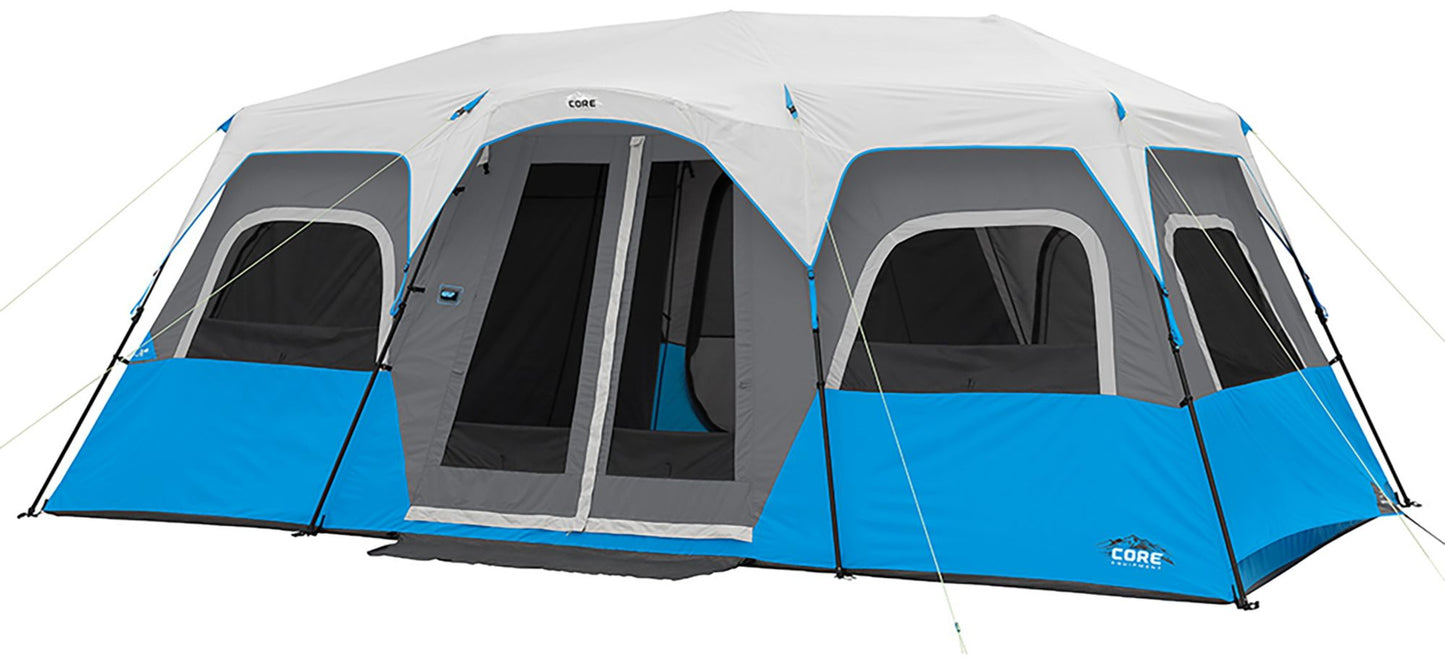 Core Equipment 12-Person Lighted Instant Cabin Tent