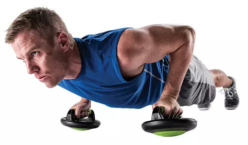 GoFit Rotating Push Up Pods