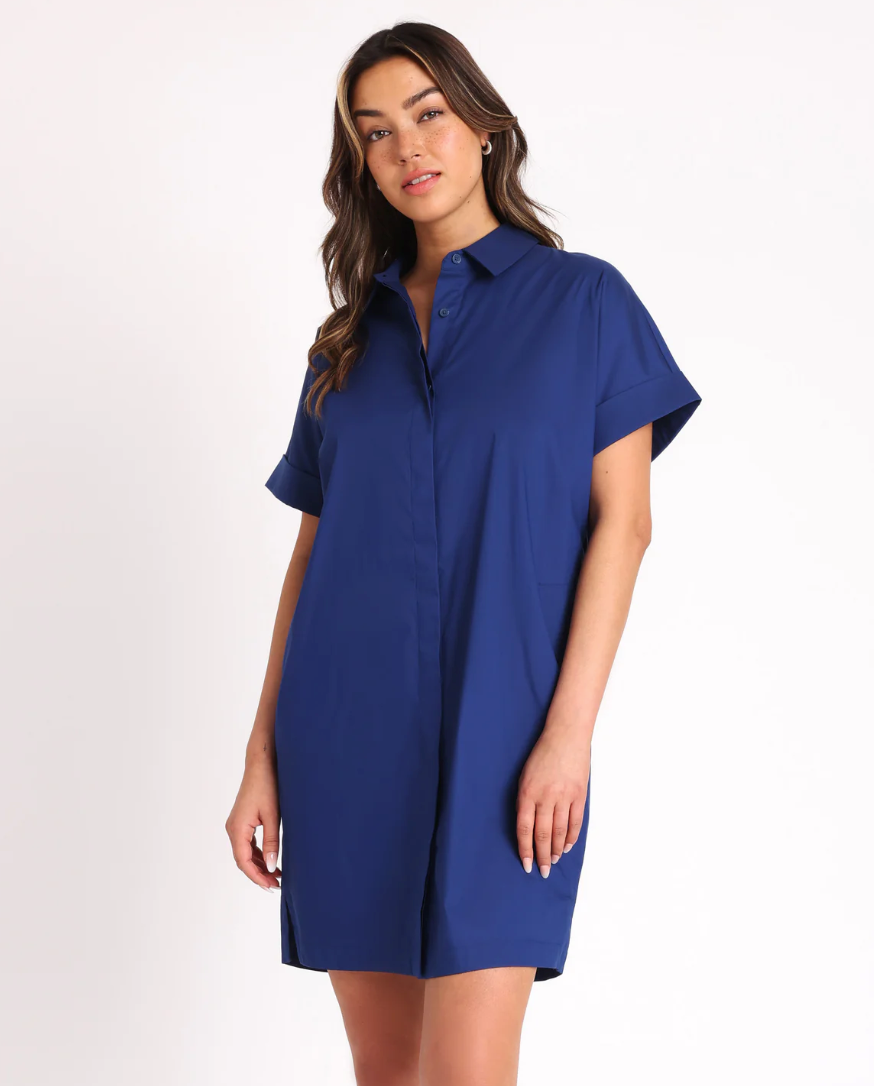 KEEP IT COOL SHIRT DRESS