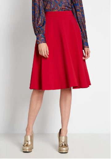 Just This Sway A-Line Skirt