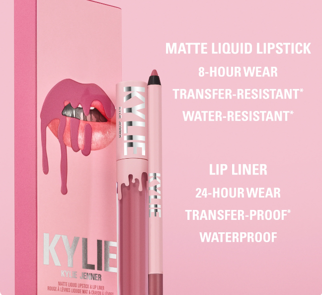 kylie's favorites lip kit trio